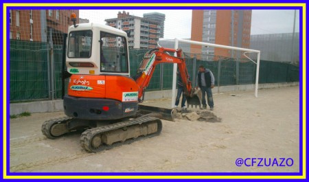 El 'Ansio Arena' en obras